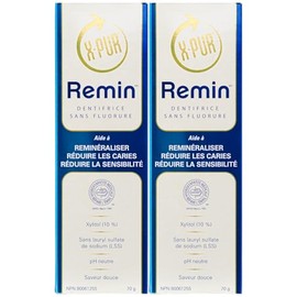 X-PUR Remin Toothpaste For Adults - 2 Pack Mint Flavor Xylitol Toothpaste with Nano Hydroxyapatite