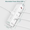9 Outlets Power Bar with USB C PD 20W, HdcTek