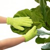 Bamworld Guantes de Microfibra para Cuidado de Plantas, Guantes de