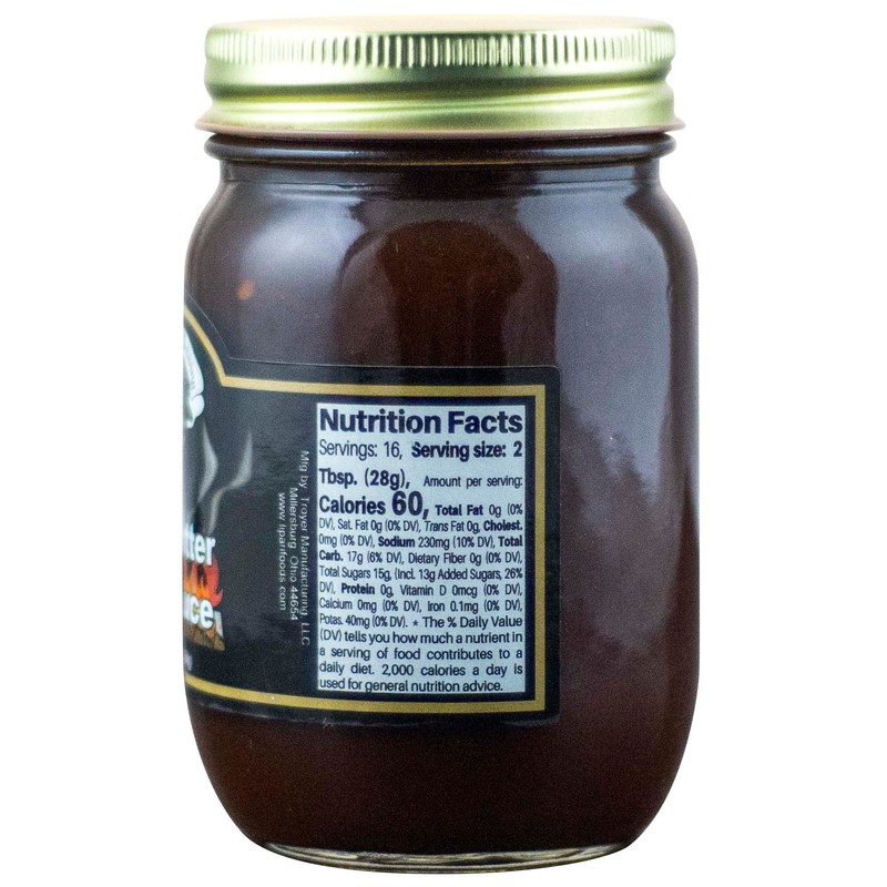Amish Wedding Apple Butter BBQ Sauce 15 Ounces (Pack of