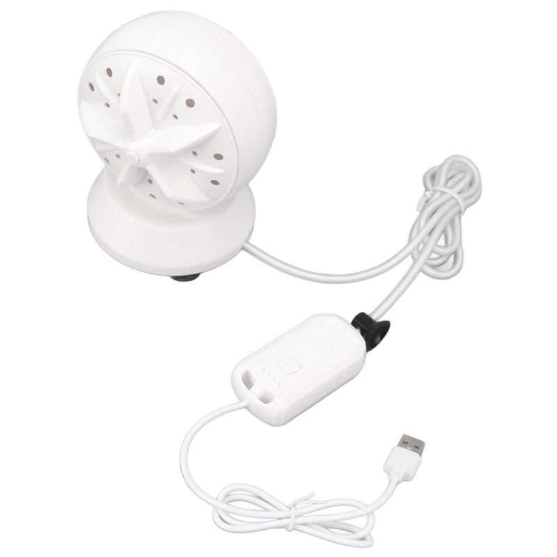 Mini Home Washer Dual Turbine Ultrasonic Deep Cleaning Portable Washing