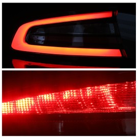 SOCKIR Outer LED Tail Lights Assembly Compatible with 2015-2023 Dodge Charger OE Replacement Taillights Brake Rear Ligh tLeft/Driver Side-LH 68213145AC CH2800208