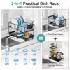GSlife Large Dish Drying Rack - 2 Tier Dish Rack