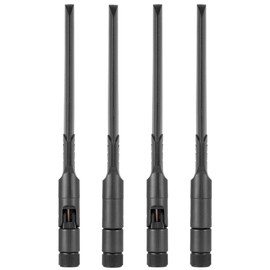 Vecys Dual Band WiFi 2.4GHz 5GHz 5.8GHz Antenna SMA Male Antenna 8dBi 15 cm/6 Inch for WiFi Router Wireless Network Truck Trailer Rear View Rear View Rear View Camera Reversing Monitor Pack of 2