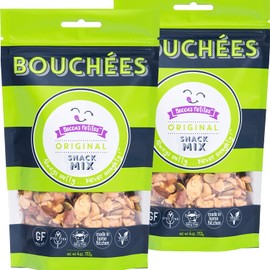 Becca’s Petites Grain Free Granola – Mixed Nuts, Seeds - Original (Maple Syrup, Apple, Cinnamon) – Paleo, Gluten Free Snack I Granola or Cereal Topping - No Artificial Ingredients, 4 Oz Bag (2-Pack)