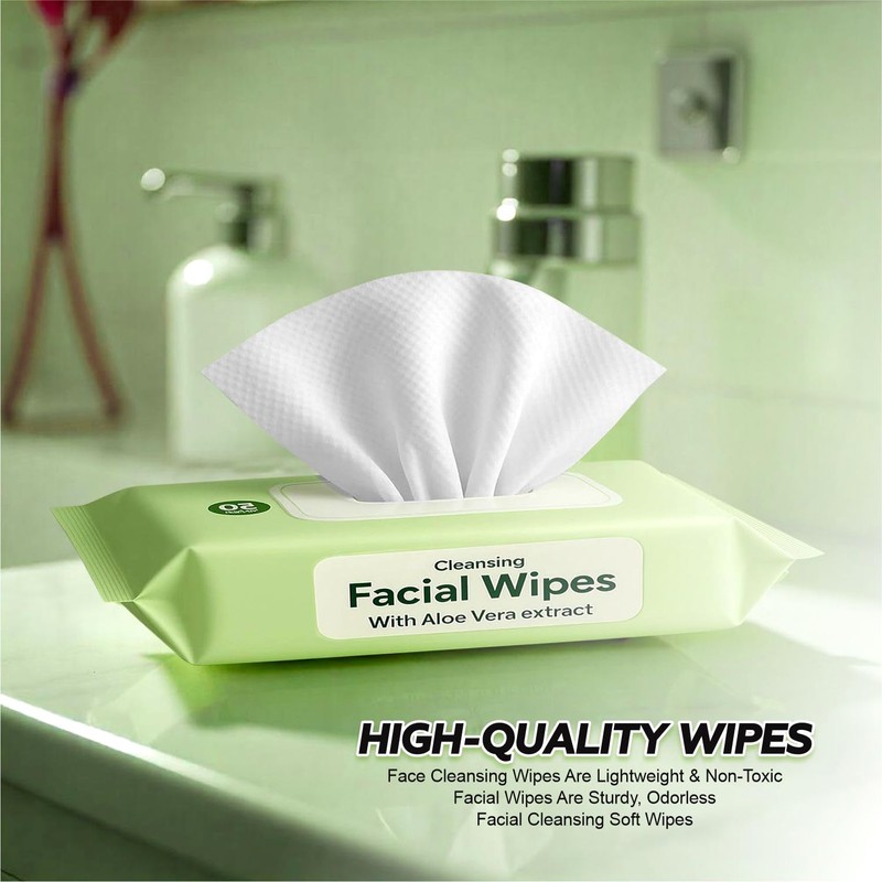 Face Wipes Makeup Wipes Wet Wipe Facial Cleansing Remover Hydrating