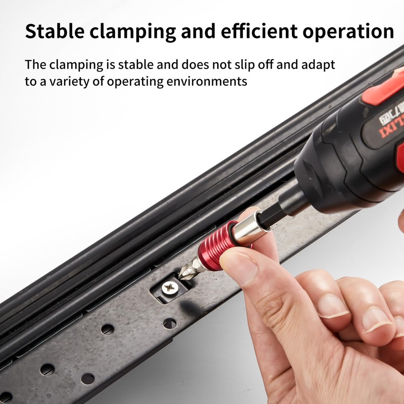 OAOJUBR Drill Bit Extension, 1/4 Magnetic Extension Set, High-Precision with