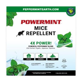Powermint 1 Gallon Peppermint Oil Mice Repellent Spray 2-Pack