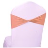 MDS Pack of 125 Spandex Chair Sashes Bows Elastic Stretch
