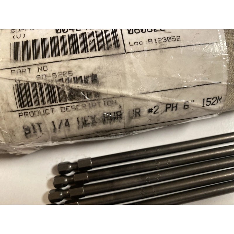 Apex (5ea) Apex Phillips Power Drive Bit SD-5206 , Free