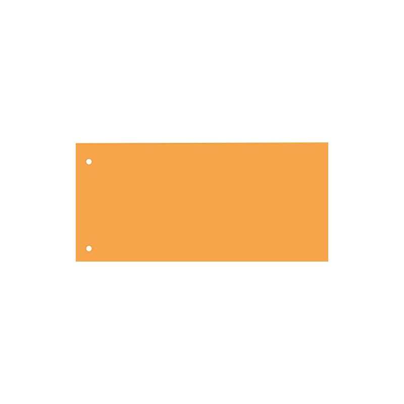 Kangaro 07070-06 Divider Strips, Paper, Orange, 105 x 240 mm