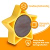 Wukong Pack of 24 Magnets for Whiteboard, 6 Colours, Star