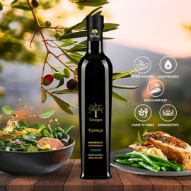 Hermus by Cinagro Extra Virgin Olive Oil, Ayvalik Variety, High Polyphenols (500+ ppm), Cold Press, Early Harvest, Turkish Origin, Single Estate. (1)