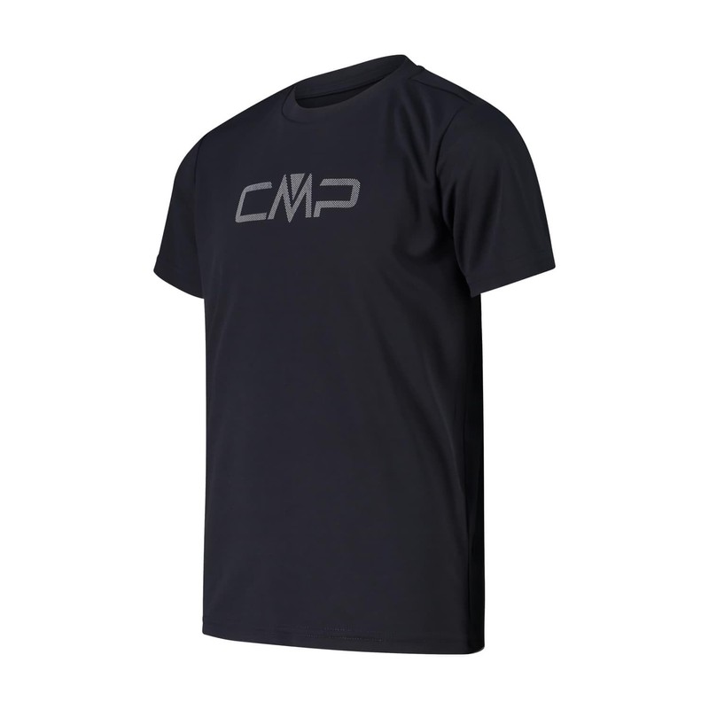 CMP T-Shirt Maglietta, Antracite-Grey, 164 Unisex-Bambini e Ragazzi