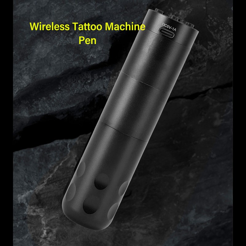 Wireless Tattoo Machine Pen 1300mAh Capacity Liner Shader Rotary Tattoo