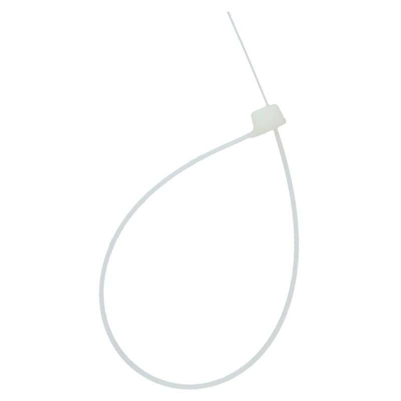 75pc Zip Ties 200mm x 4.5mm White Cable Ties Wrap