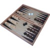 Honeycomb Wooden Backgammon Pub Set Magnetic Box Free Engraving 685