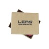 LEAS Small Mini Purse Genuine Leather, red