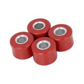 A ABSOPRO Pack of 4 Durable Bushing Shock Absorber Bushings Rubber for Motorcycle Red Item Replacement