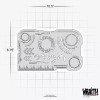 Wraith SprayWorks Tech Maker #2 - Reusable Airbrush Stencil Template
