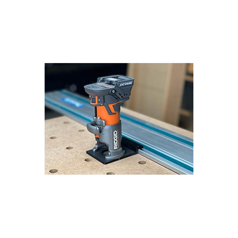 ToolCurve's Guide Rail Adapter Compatible with Ridgid Trim Router