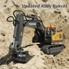 Mocethoa Remote Control Excavator 11 Channel RC Excavator Truck Toys