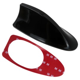 Black Shark Fin Roof Antenna Cover 17 * 6.5cm for Hyundai Kia