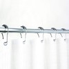 Bath Bliss 12 Pack Shower Rings | Roller Rings |