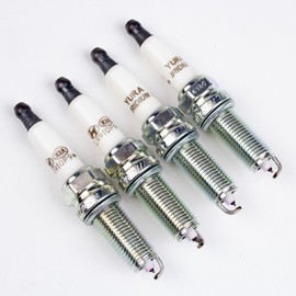 Genuine OEM Spark Plugs 18867-09095 compatible with Select Hyundai Kia Vehicles (Pack of 4)