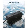 LENRUE A15 Portable Bluetooth Speaker IPX7 Waterproof 20W Stereo Sound