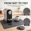 Stone Coffee Bar Mat for Countertop, Diatomaceous Earth
