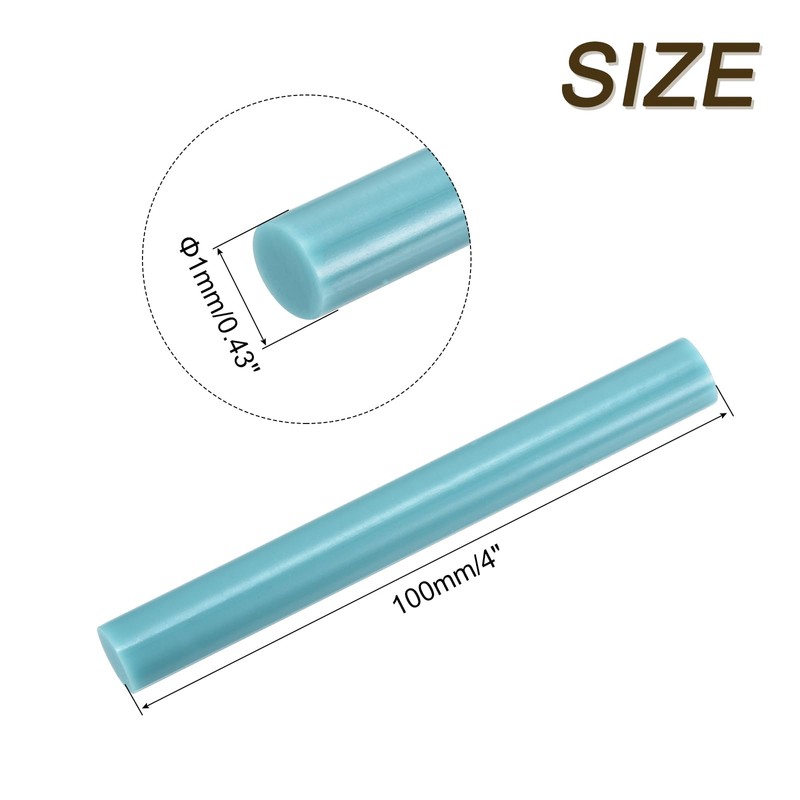 sourcing map Mini Hot Glue Sticks for Glue Gun 11mm
