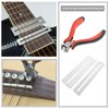 6pcs Guitar Polishing Tool Set String Cutter Fingerboard Protector String