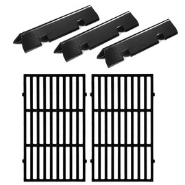 Spirit Grill Replacement Parts 7637 Grates 7635 Flavorizer Bars for Weber Spirit E-210 Grill Parts Weber Spirit I and II 200 Series E210 E220 E215 S210 S220 GS4 Parts Replacement Grates Flavor Bars