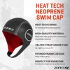 ZONE3 Neoprene Heat Tech Warmth Swim Cap With Ajustable Strap