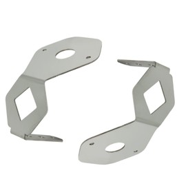 Watermelon Light Bracket,Fits for Watermelon Mirror Turn Signal Angled Stainless Steel Bracket Holder 2 Pack( Lights Not Includes)