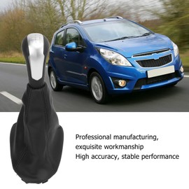 Perilla de Cambio de Marchas Manual, Perilla de Cambio de Marchas Manual Superficie Lisa Perillas de Palanca de Cambios de Automóvil Cómodas Reemplazo para Spark 2011-2016