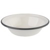 APS 98669 Set of 2 Enamel Bowls Diameter 16.5 cm