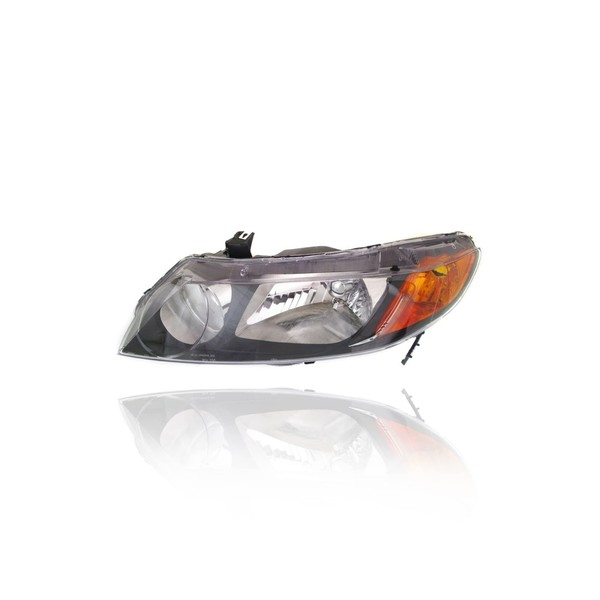 Eagle Eye Lights HD470-A001L Driver Side Headlamp Assy Fits Honda