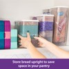 Buddeez Bread Buddy for Wide Pan Loaves, Bread Box, Bread