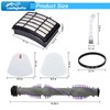 Leadaybetter Brush Roll Belt Filter Replacement for Shark Navigator Lift