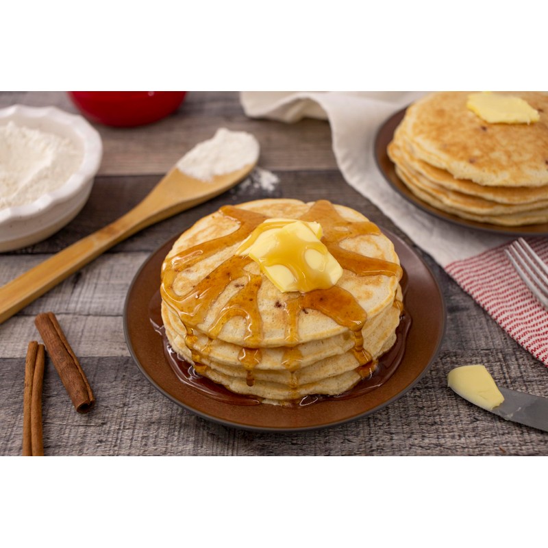 Cinnamon Bun Pancake Mix, By New Hope Mills, Quick Recipe,