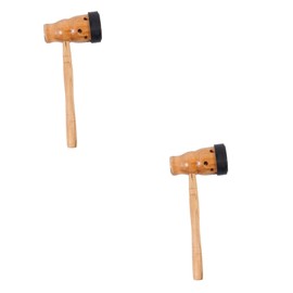 Gatuida 2 pcs Handheld Wooden Moxa Box Ergonomic Acupoint Massage Tool for Portable Moxa Therapy Heat Insulation Design for Comfortable Use for Body Relaxation and Stress Relief