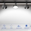 Duct Rail Light, 12 W, Equipped with LED, Large Light