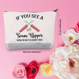 TSOTMO Quilting Gift Sewing Accessories Bag For Quilter Sewing Lover Gift Sewing Gift For Women Tailor Gift Sewer Gifts for Costume Designer (Seam Ripper)