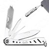 OUTU Multitool,6 in 1 Keychain Stainless Steel EDC Pocket Tool
