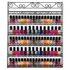 PANA 6 Tier Wall Mounted Metal Rack Shelf, Versatile Organizer