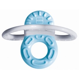 MAM Bite and Relax Teether (2+ months) with Clip, Teething Toy Promotes Dental Hygiene and Cleanliness, Baby Teether Soothes Painful Gums