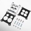 KIPA Carburetor Adapter Manifold 2696 Four-Hole Square-Bore to Spread-Bore Replace