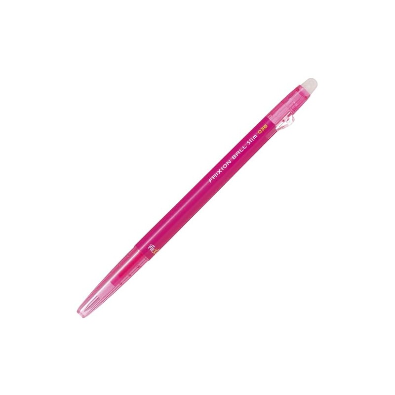 Pilot FriXion Ball Slim 038 Ballpoint Pen, Rose (LFBS-18UF-RS)